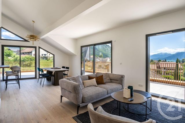 Appartement T4 &agrave; vendre - 4 pi&egrave;ces - 97,41 m2 - Annecy Le Vieux - 74 - RHONE-ALPES