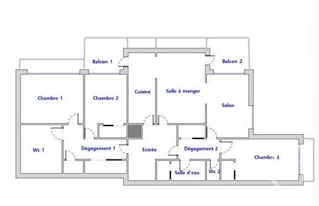 Appartement T5 &agrave; vendre - 5 pi&egrave;ces - 111 m2 - Annecy - 74 - RHONE-ALPES