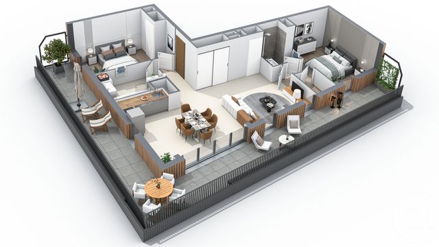 Appartement T4 &agrave; vendre - 4 pi&egrave;ces - 80,60 m2 - Annecy - 74 - RHONE-ALPES