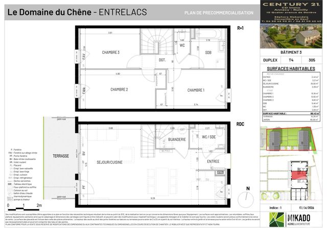 Maison &agrave; vendre - 4 pi&egrave;ces - 86,43 m2 - Entrelacs - 73 - RHONE-ALPES