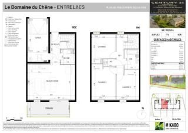 Maison &agrave; vendre - 4 pi&egrave;ces - 88,29 m2 - Entrelacs - 73 - RHONE-ALPES