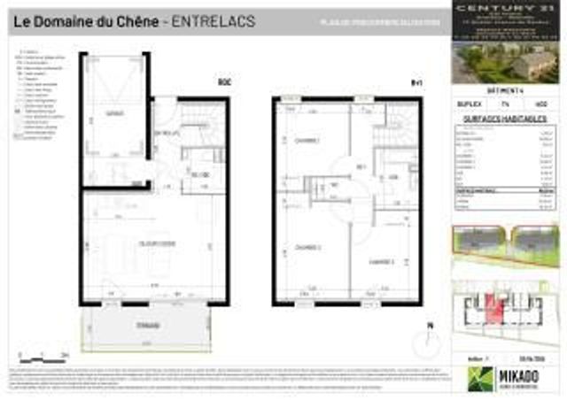 Maison &agrave; vendre - 4 pi&egrave;ces - 88,29 m2 - Entrelacs - 73 - RHONE-ALPES