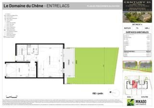 Maison &agrave; vendre - 4 pi&egrave;ces - 88,29 m2 - Entrelacs - 73 - RHONE-ALPES