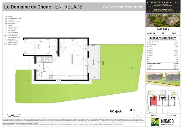 Maison &agrave; vendre - 5 pi&egrave;ces - 99,43 m2 - Entrelacs - 73 - RHONE-ALPES