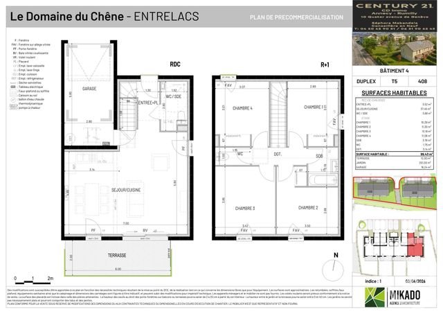 Maison &agrave; vendre - 5 pi&egrave;ces - 99,43 m2 - Entrelacs - 73 - RHONE-ALPES