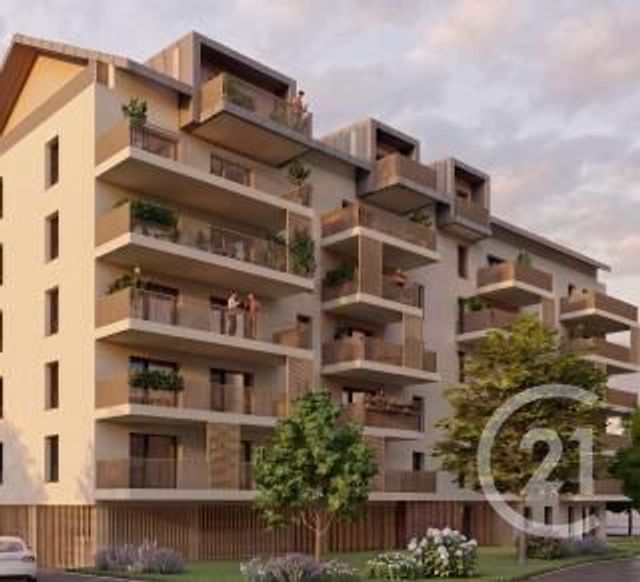 Appartement T3 &agrave; vendre - 3 pi&egrave;ces - 63,78 m2 - Rumilly - 74 - RHONE-ALPES